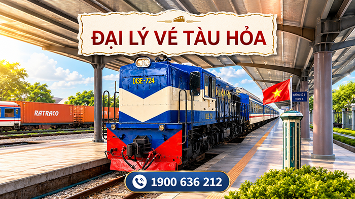 Đại lý vé tàu hoả tại Nghệ An
