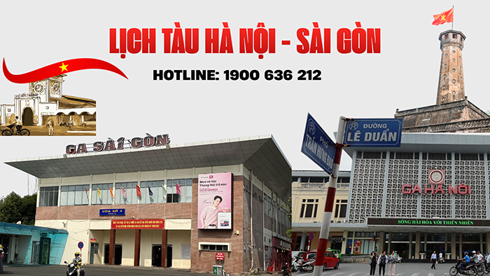 Lịch tàu Hà Nội Sài Gòn