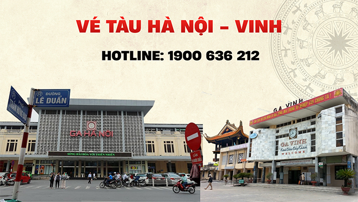 Vé tàu Hà Nội Vinh