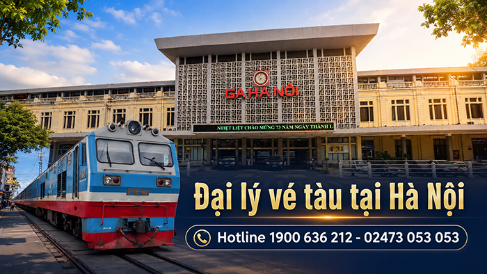 Đại lý vé tàu tại Hà Nội