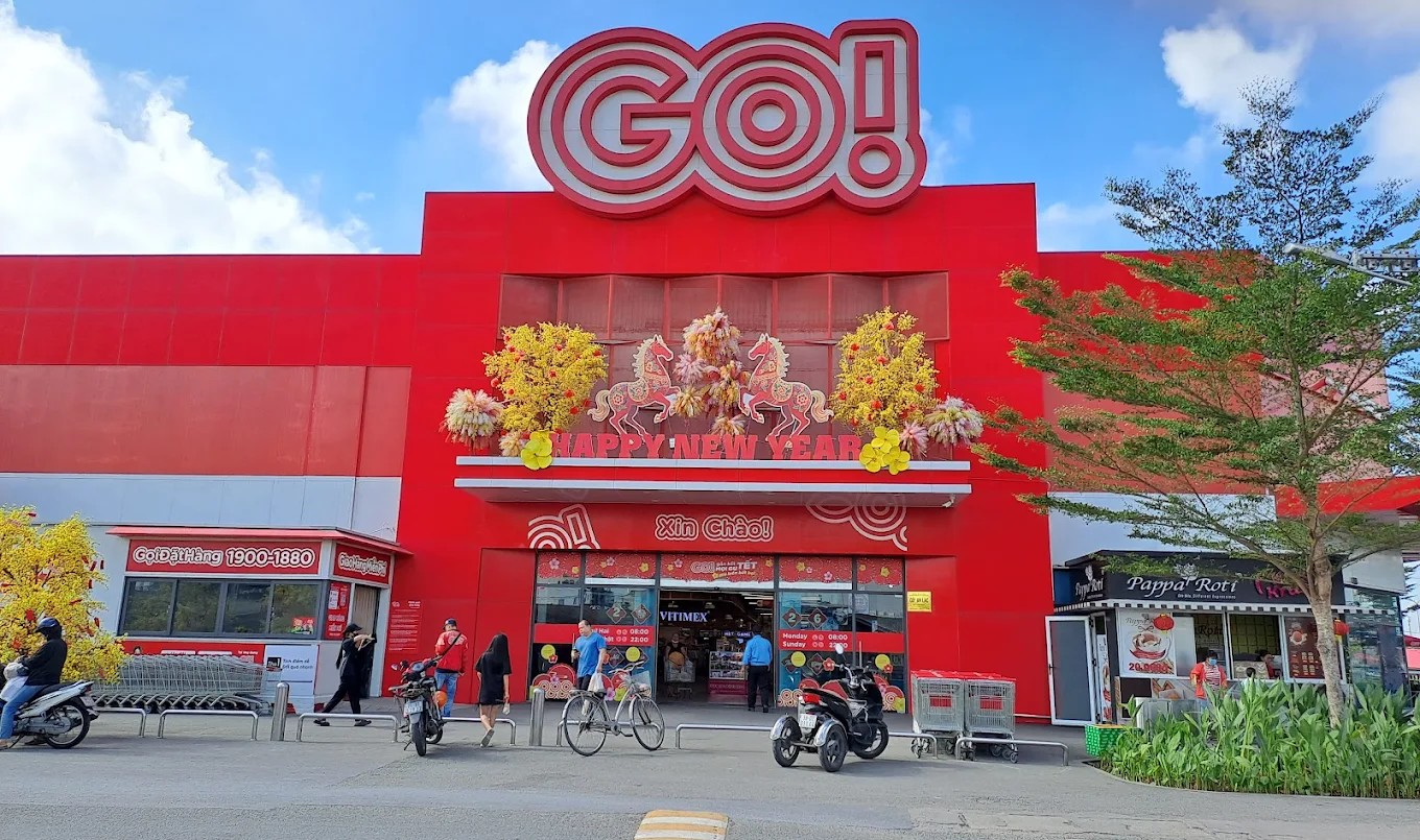 Supermarket Go An Lac is on bus route 601