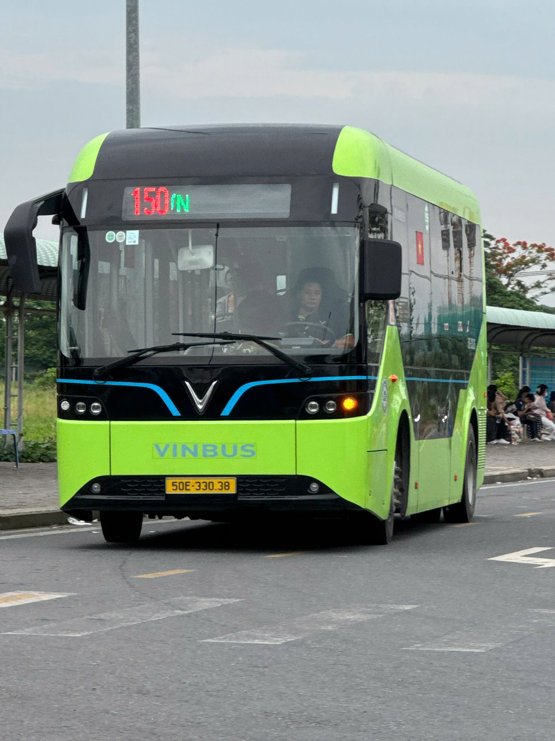 Bus route 150 at New Mien Dong Bus Station