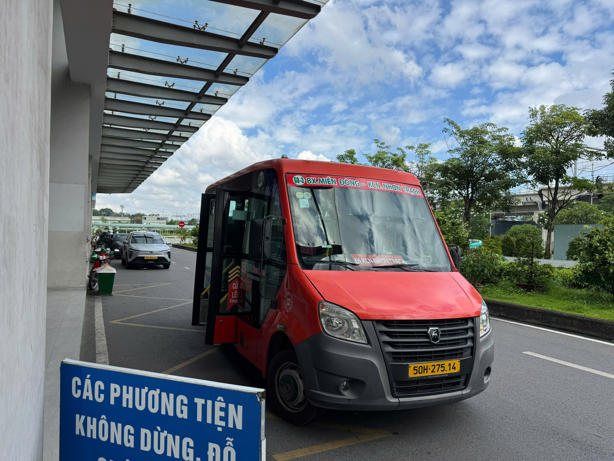 Tuyến xe buýt số 603 từ Bến xe Miền Đông đi Khu công nghiệp Nhơn Trạch