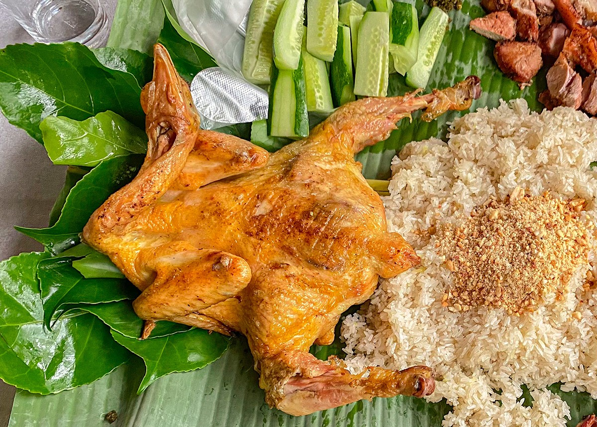 Gà nướng muối cheo Phong Nha gần Ga Thọ Lộc