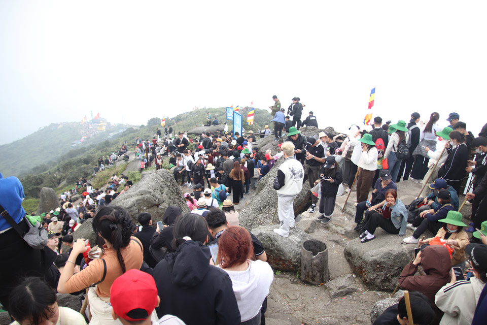 Pilgrims at Tay Yen Tu