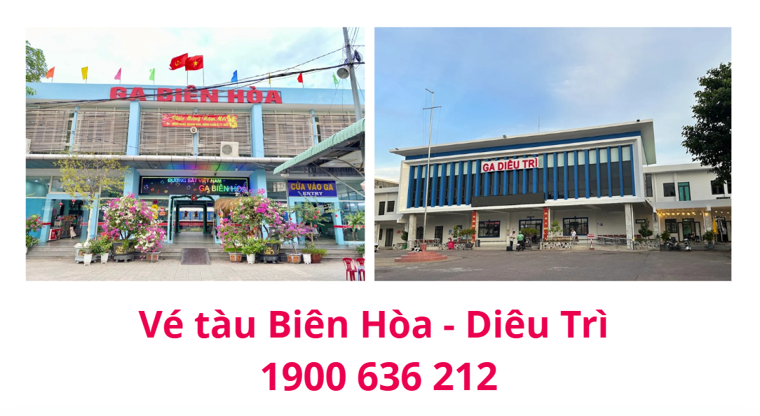Vé tàu Biên Hòa Diêu Trì