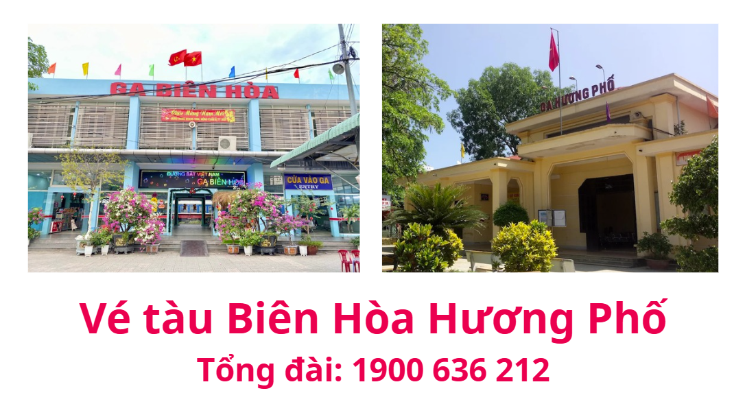 Vé tàu Biên Hòa Hương Phố