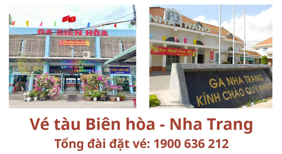 Vé tàu Biên Hòa Nha Trang