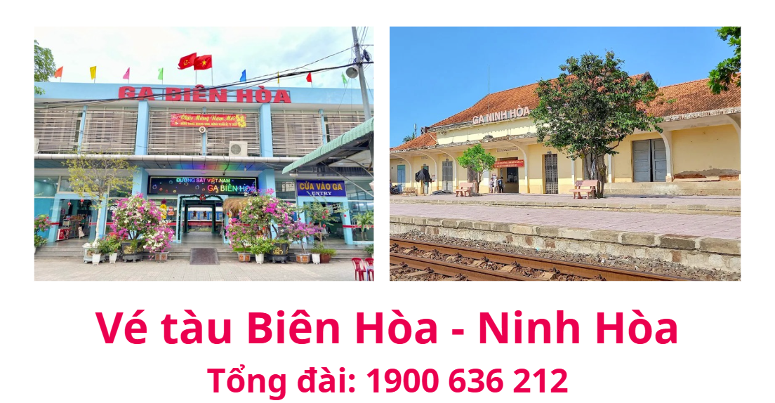 Vé tàu Biên Hòa Ninh Hòa