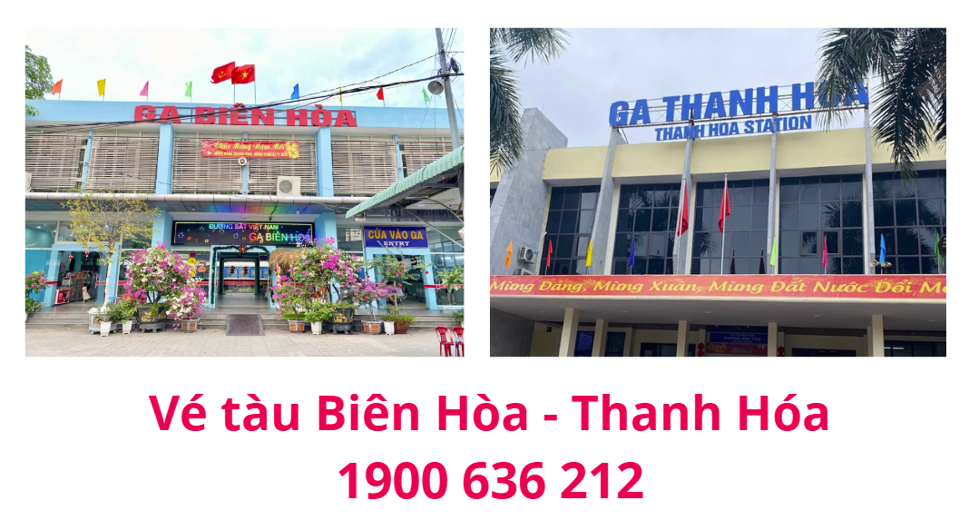 Vé tàu Biên Hòa Thanh Hóa
