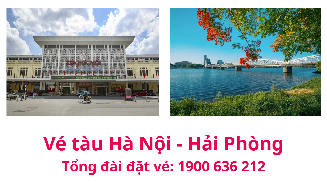 Vé tàu Hà Nội Hải Phòng giá rẻ