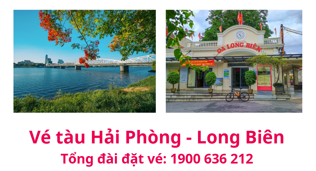 Vé tàu Hải Phòng Long Biên giá tốt