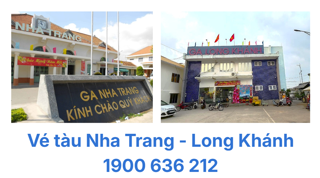 Vé tàu Nha Trang Long Khánh