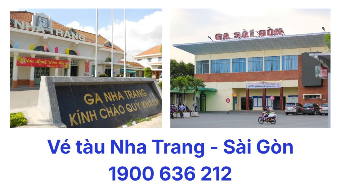 Vé tàu Nha Trang Sài Gòn