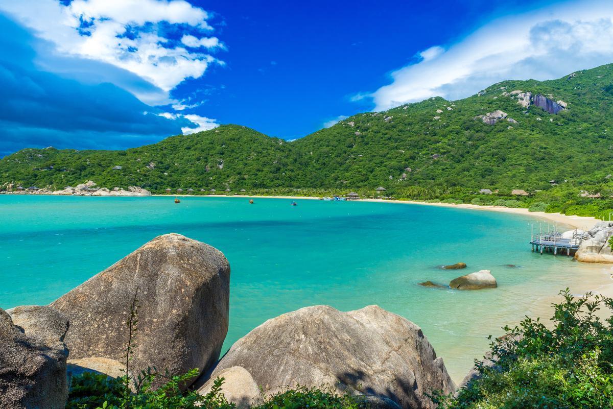 Cảnh đẹp vịnh Ninh Vân Khánh Hòa