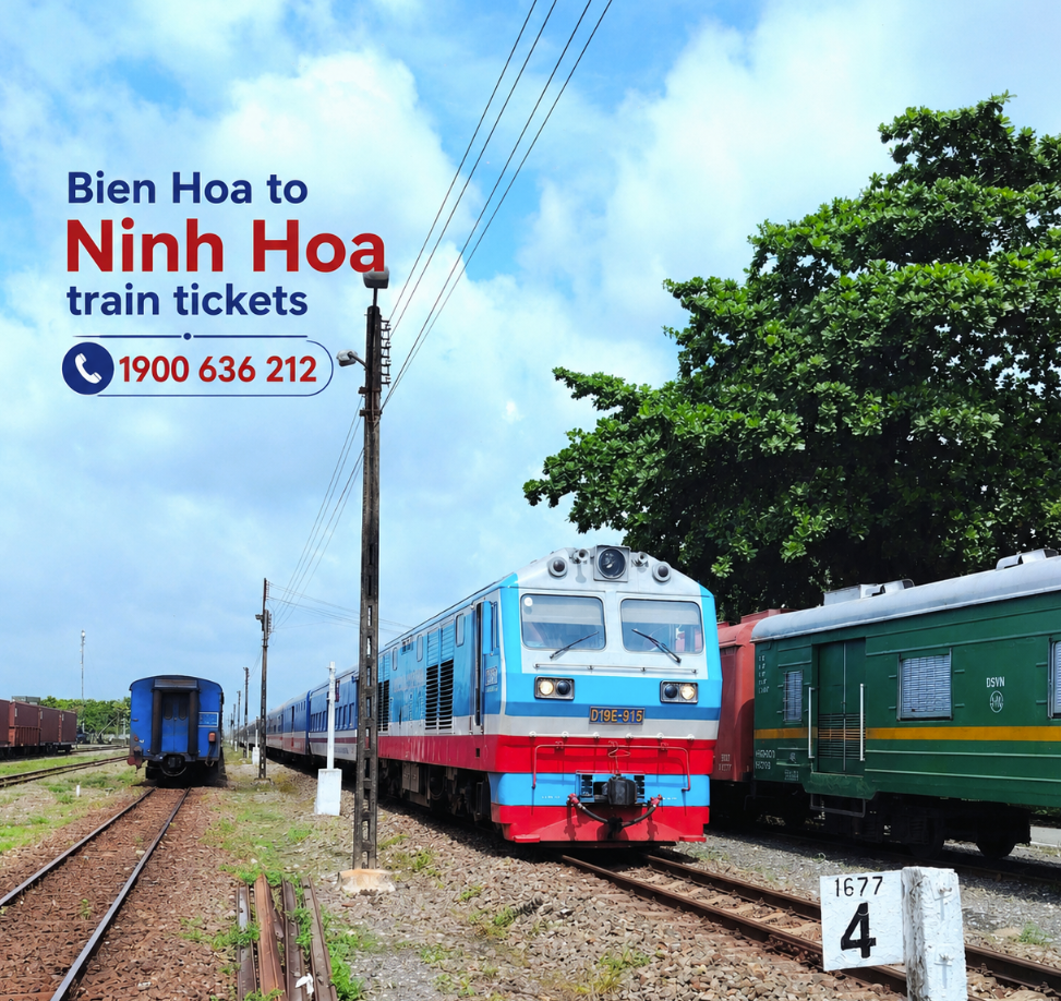 Bien Hoa to Ninh Hoa train tickets