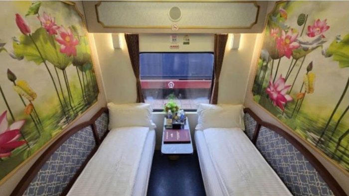 Vé tàu Long Khánh Núi Thành - Khoang VIP 2 giường