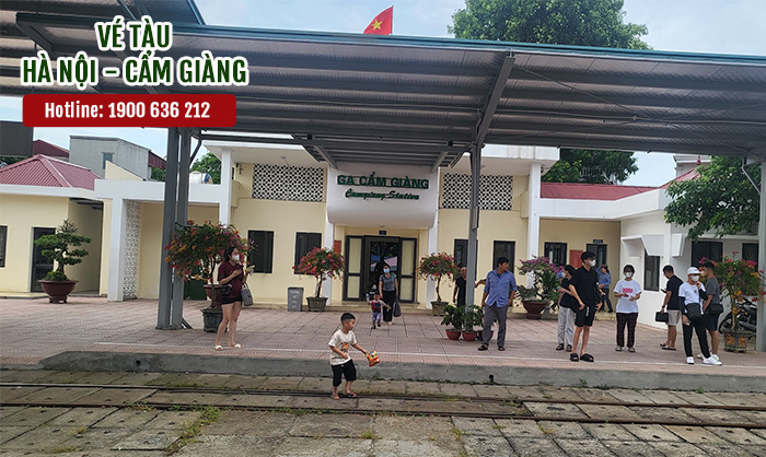 Vé tàu Hà Nội Cẩm Giàng
