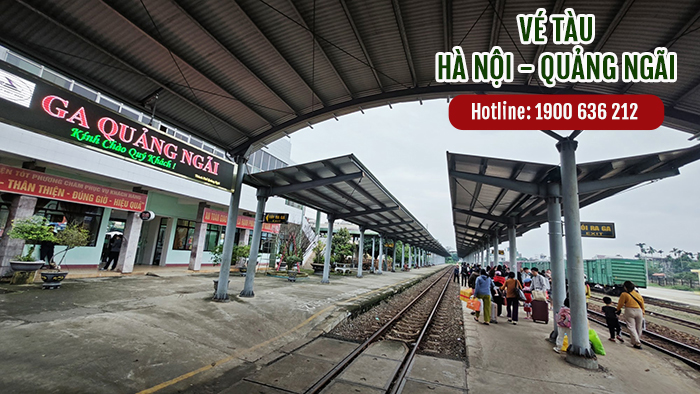 Vé tàu Hà Nội Quảng Ngãi