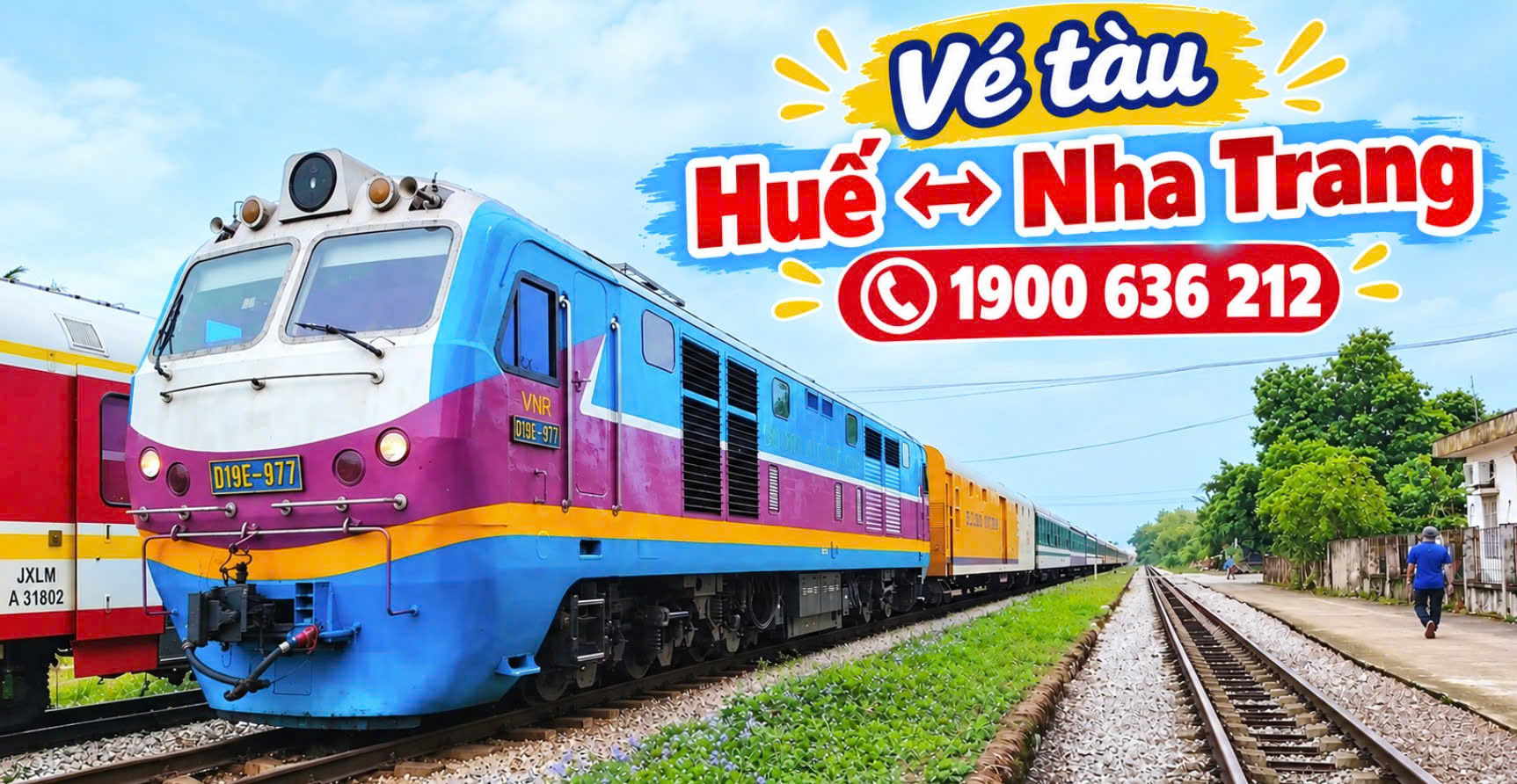 Vé tàu Huế Nha Trang giá rẻ chính hãng